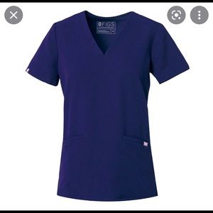 Figs Casma Scrub Top